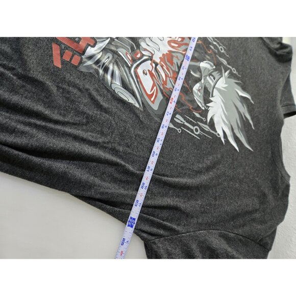Kakashi Hatake Shirt Mens 2XL Naruto Anime Graphic Tee Port & Company Cosplay - Picture 6 of 8
